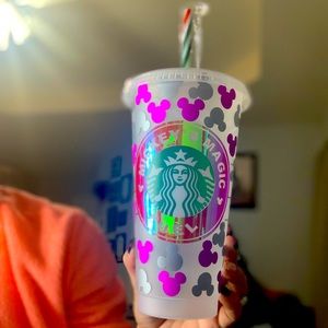 Personalized Starbucks cups 12$